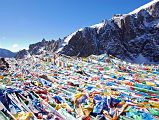 52 Dolma La Is Covered With Prayer Flags On Mount Kailash Outer Kora